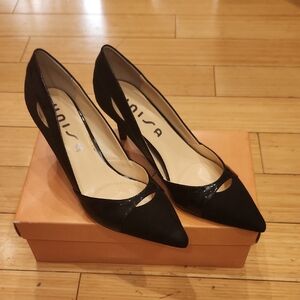 Unisa Elegant Black Heels